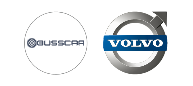 logo Busscar Volvo